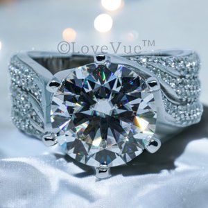 Certified 5ct. t.w. Diamond Luxury Brilliant Cut Engagement Wedding Ring